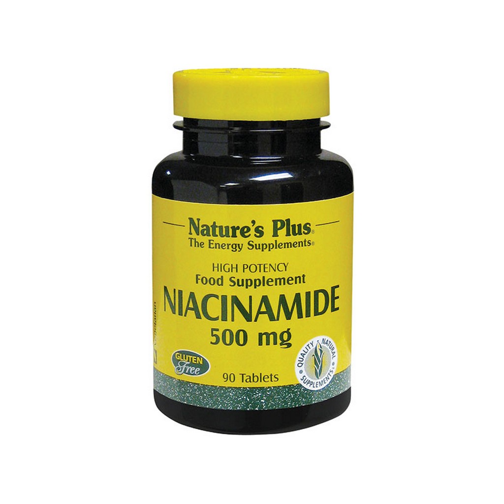 Nature's Plus Niacinamide 500mg 90 Tablets