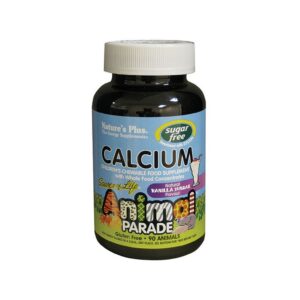 Nature's Plus Animal Parade Sugar Free Calcium 90 Chewables