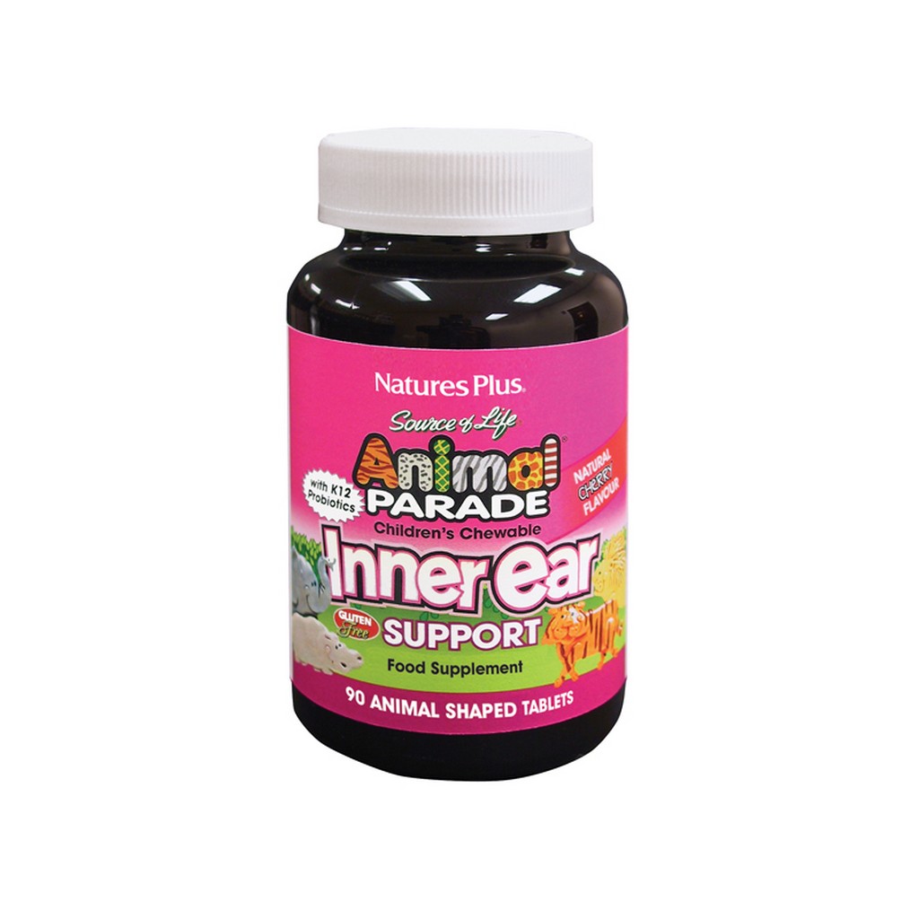 Nature's Plus Animal Parade Inner Ear Support 90 Chewables