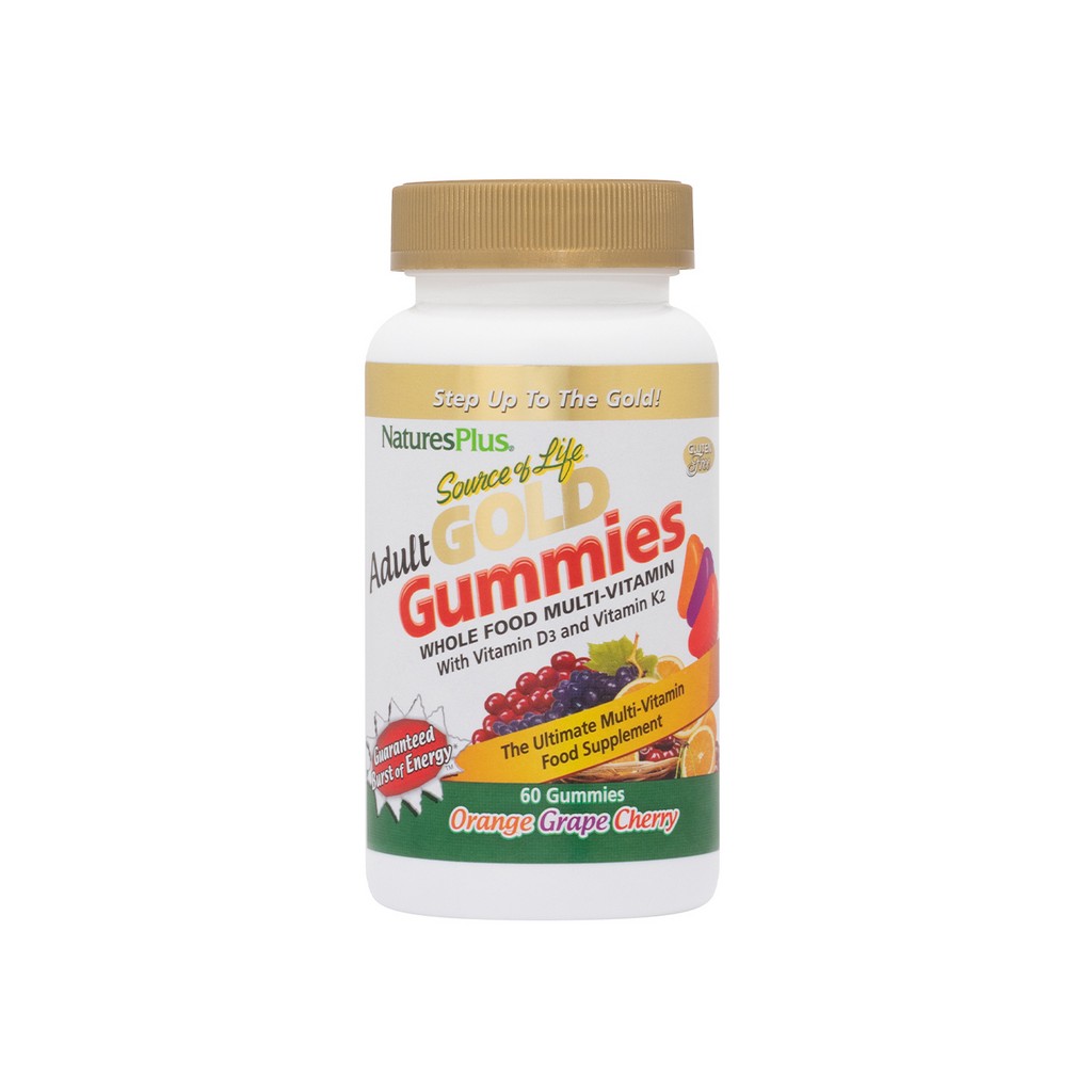 Nature's Plus Source Of Life Gold Adult 60 Gummies