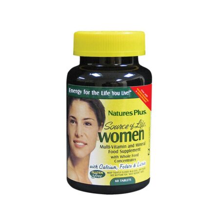 Nature's Plus Source Of Life Women's Multi 60 Tablets