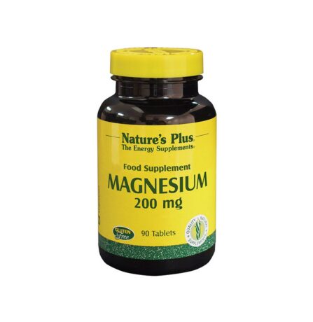 Nature's Plus Magnesium 200mg 90 Tablets