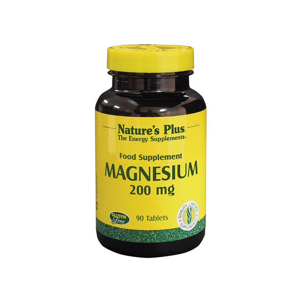 Nature's Plus Magnesium 200mg 90 Tablets