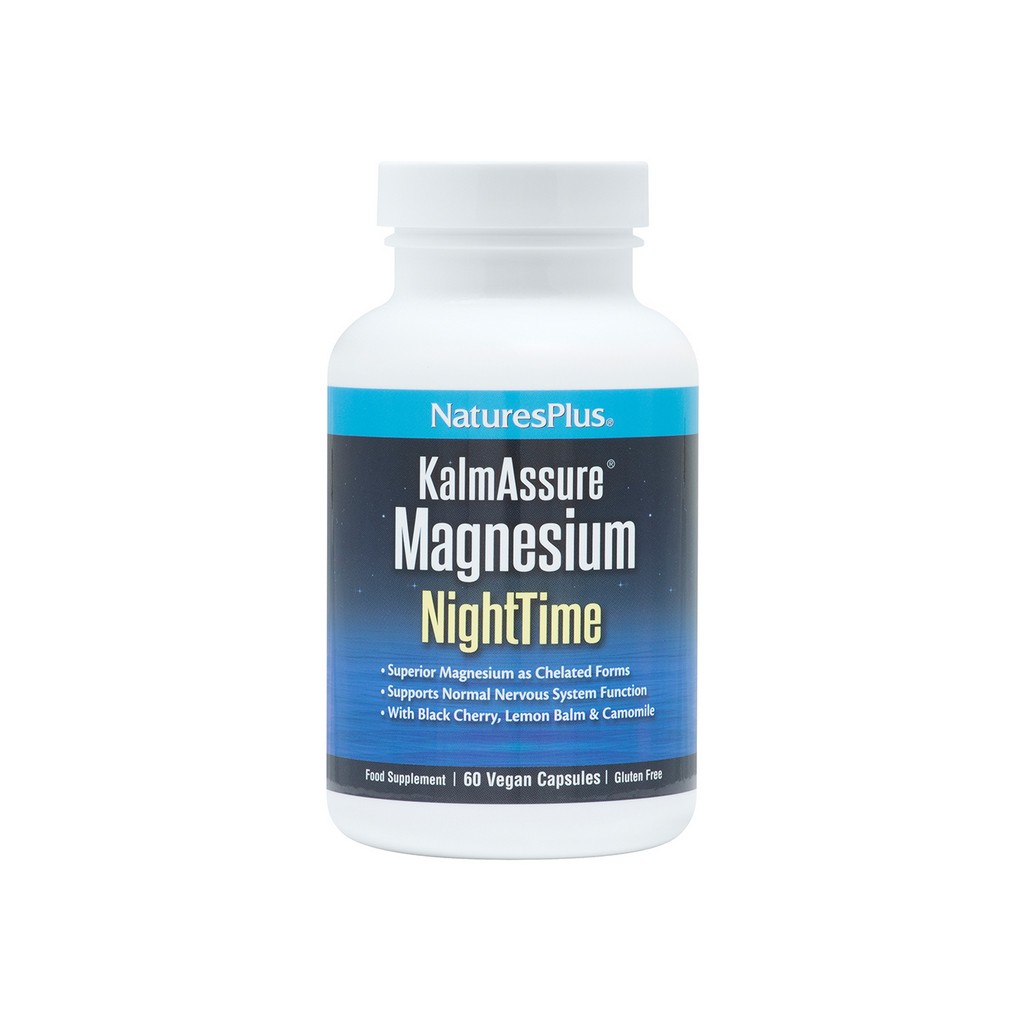 Nature's Plus Kalmassure Magnesium Nighttime 60 Capsules