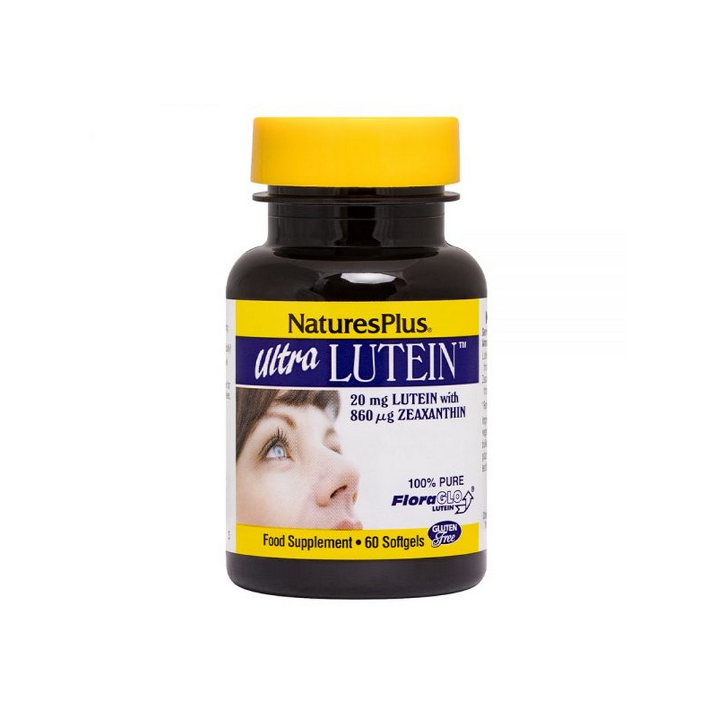 Nature's Plus Ultra Lutein 20mg 60 Softgels