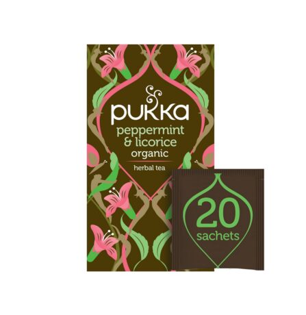 Pukka Peppermint & Licorice Tea 20 Sachets