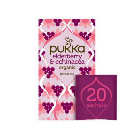 Pukka Elderberry & Echinacea Tea 20 Sachets