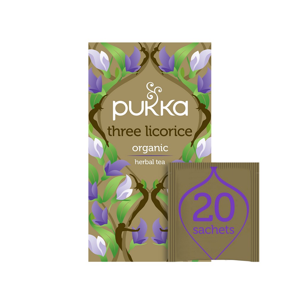 Pukka Three Licorice Tea 20 Sachets