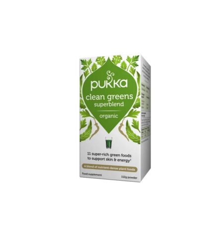 Pukka Clean Greens Superblend 112g Powder
