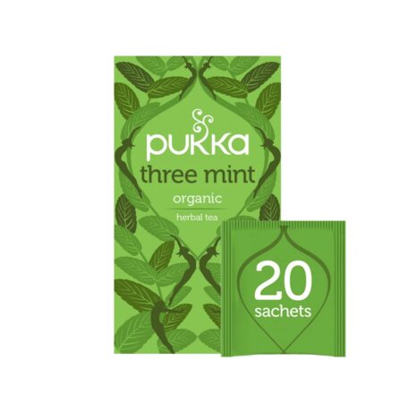 Pukka Three Mint Tea 20 Sachets