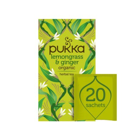 Pukka Lemongrass & Ginger Tea 20 Sachets
