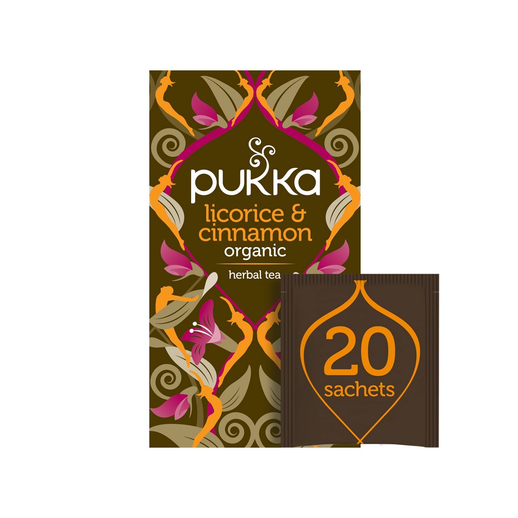 Pukka Licorice & Cinnamon Tea 20 Sachets