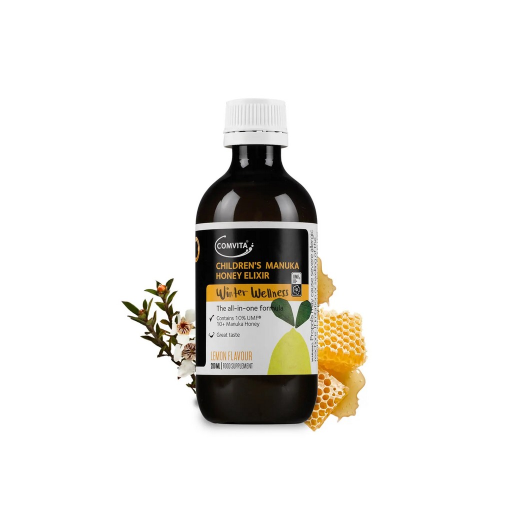 Comvita Children's Manuka Honey and Lemon Elixir 200ml