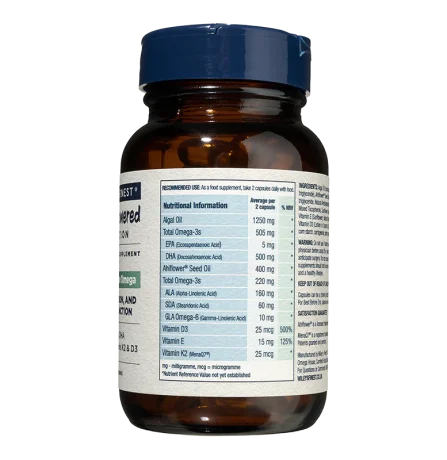Wiley's Finest Vegan Catchfree Omega-3 60 Softgels - Image 2