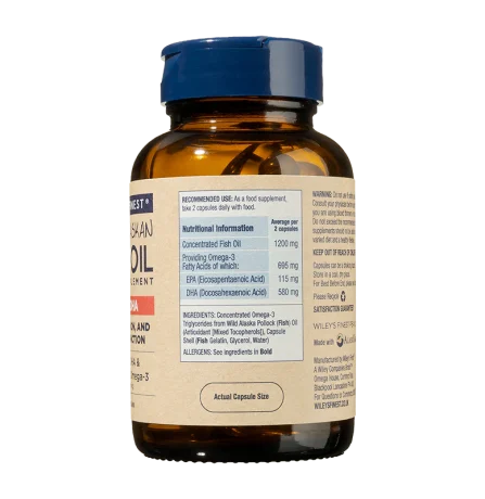 Wiley's Finest Prenatal DHA 60 Capsules - Image 2