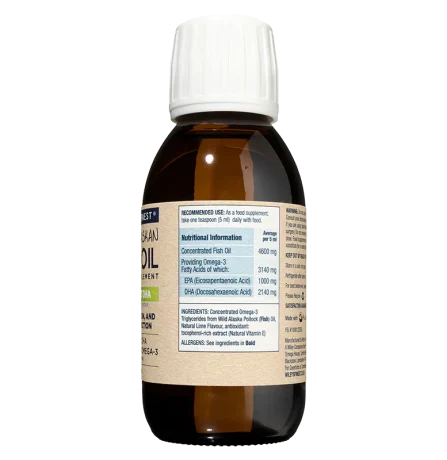 Wiley's Finest Summit DHA Wild Alask Fish Oil 125ml - Image 2