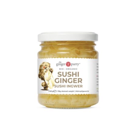 Ginger Party Organic Pickled Sushi Ginger