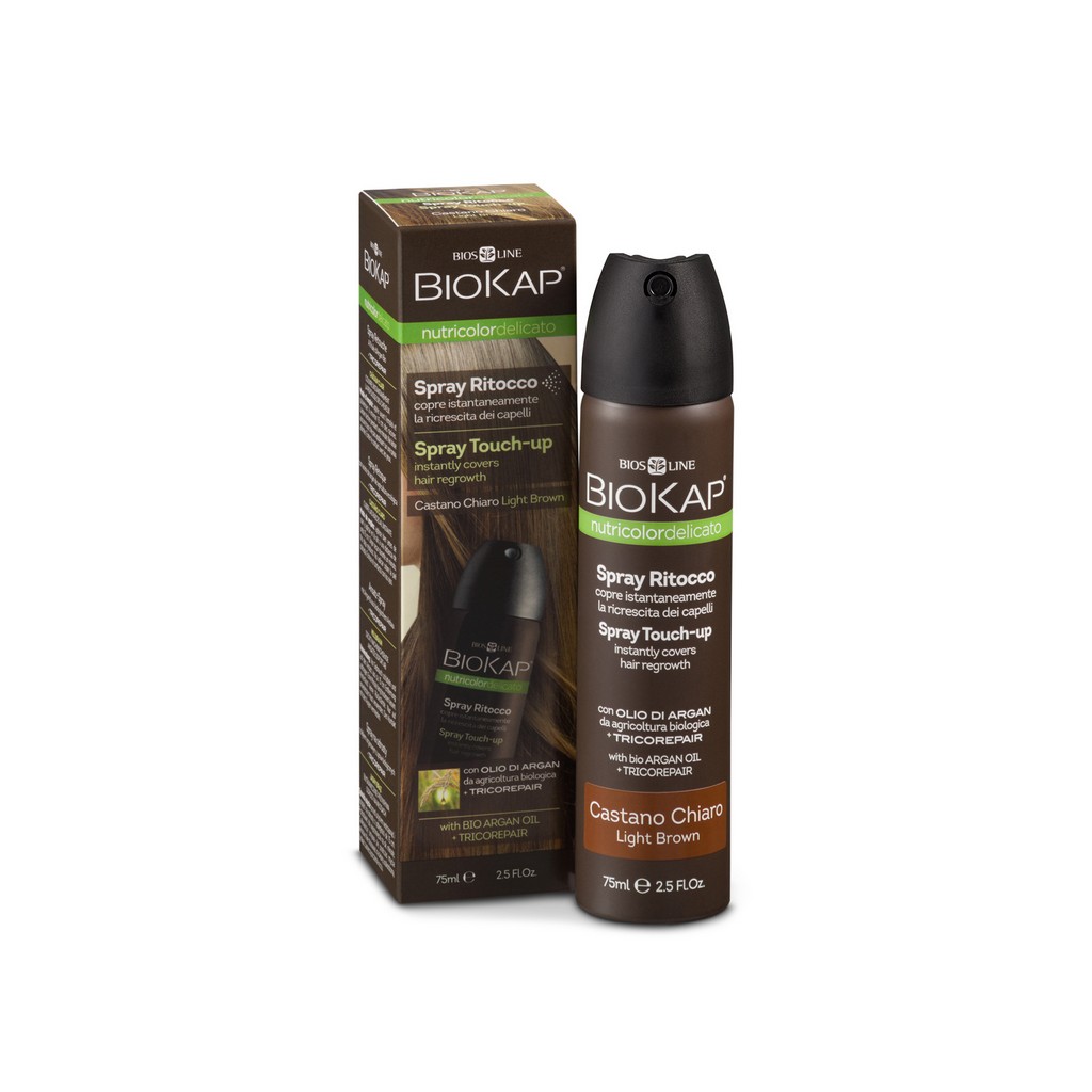 BioKap Light Brown Root Touch Up Spray 75 ml