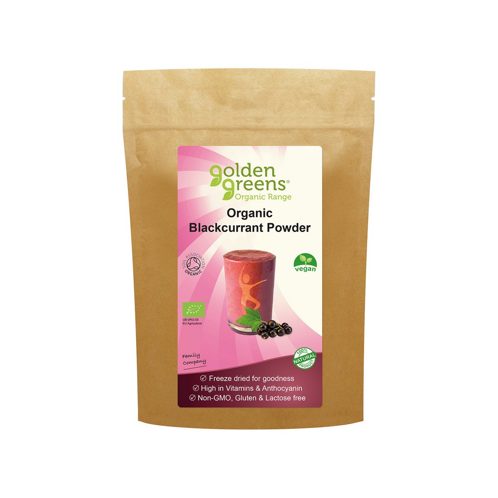 Golden Greens Organic Blackcurrant Powder