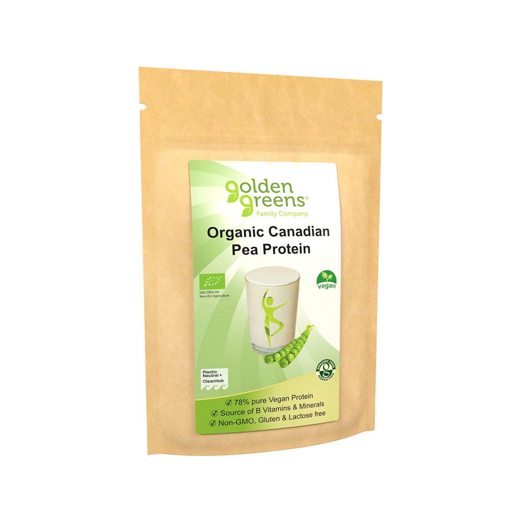 Golden Greens Organic Pea Protein Powder