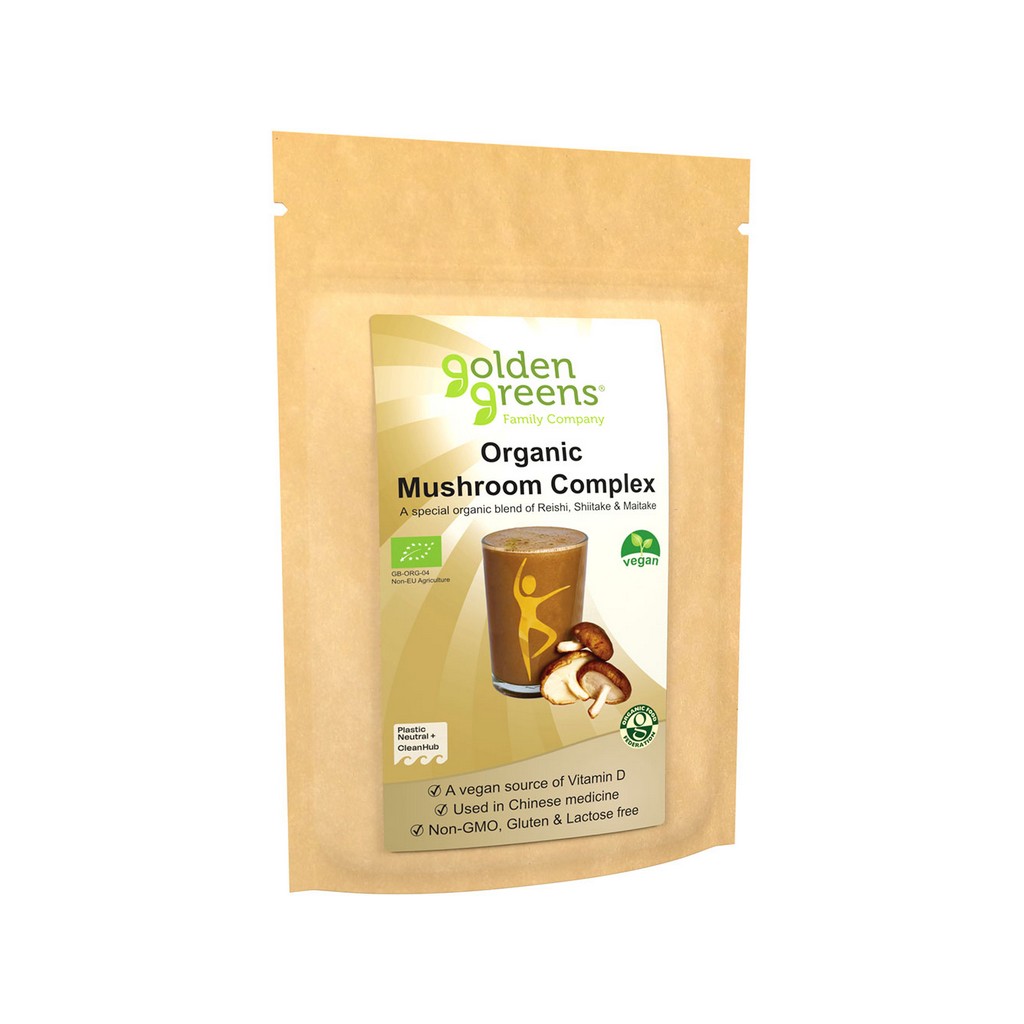 Golden Greens Organic Mushroom Complex Powder