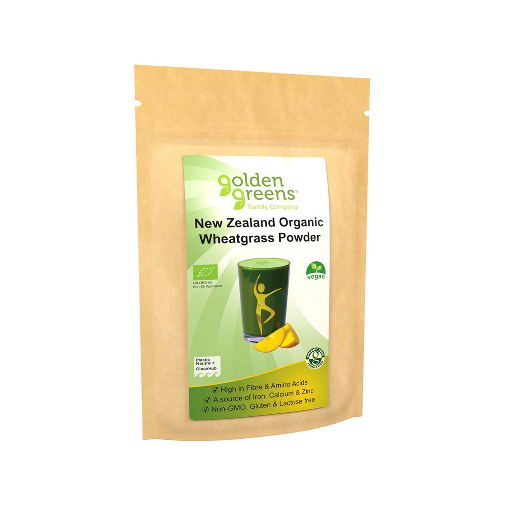 Golden Greens Organic New Zeal Wheat Grass Powder