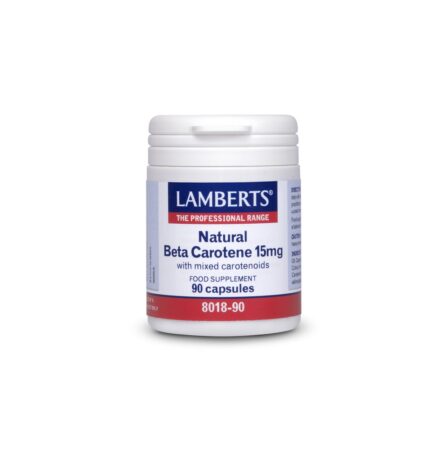 Lamberts Natural Beta Carotene 15µg 90 Capsules