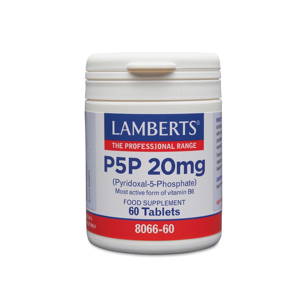 Lamberts P5P 20µg 60 Tablets