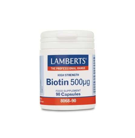 Lamberts Biotin 500µg 90 Capsules