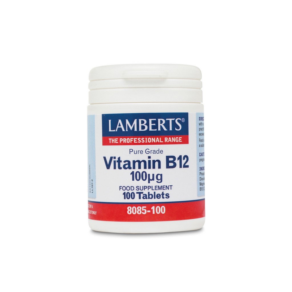 Lamberts Vitamin B12 100µg 100 Tablets