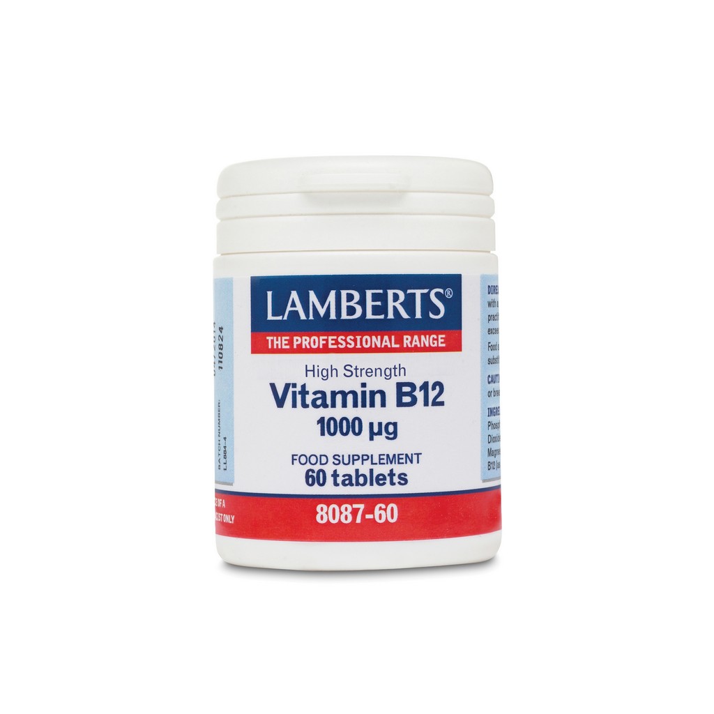 Lamberts Vitamin B12 1000µg 60 Tablets