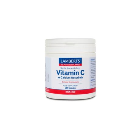 Lamberts Vitamin C as Calcium Ascorbate 250 Crystals