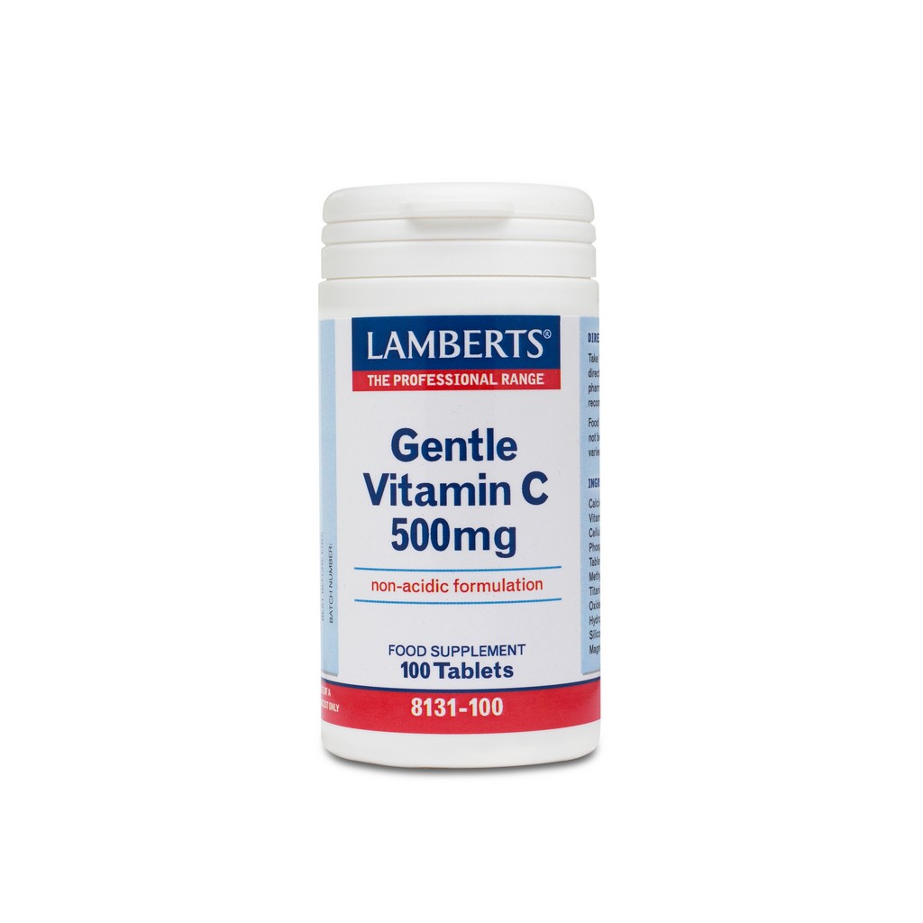 Lamberts Gentle Vitamin C 500µg 100 Tablets