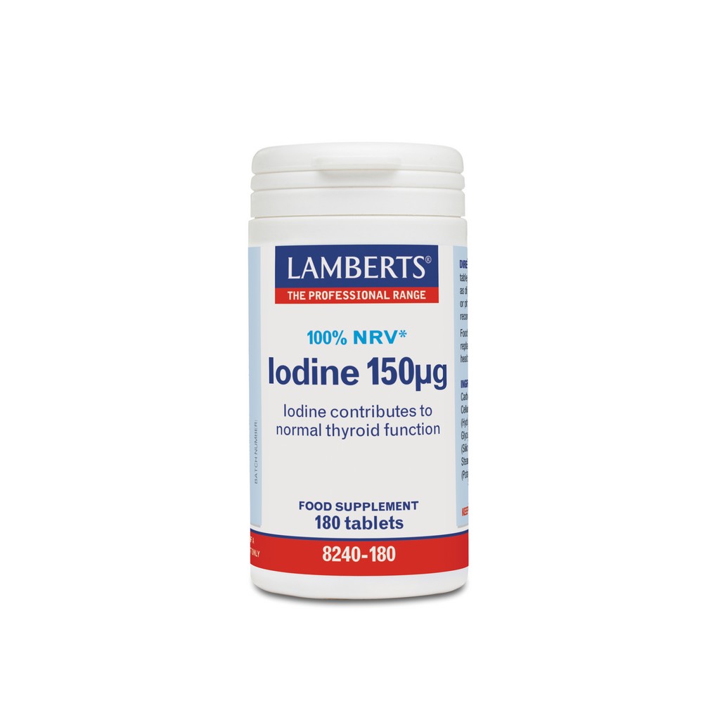 Lamberts Iodine 150µg 180 Tablets