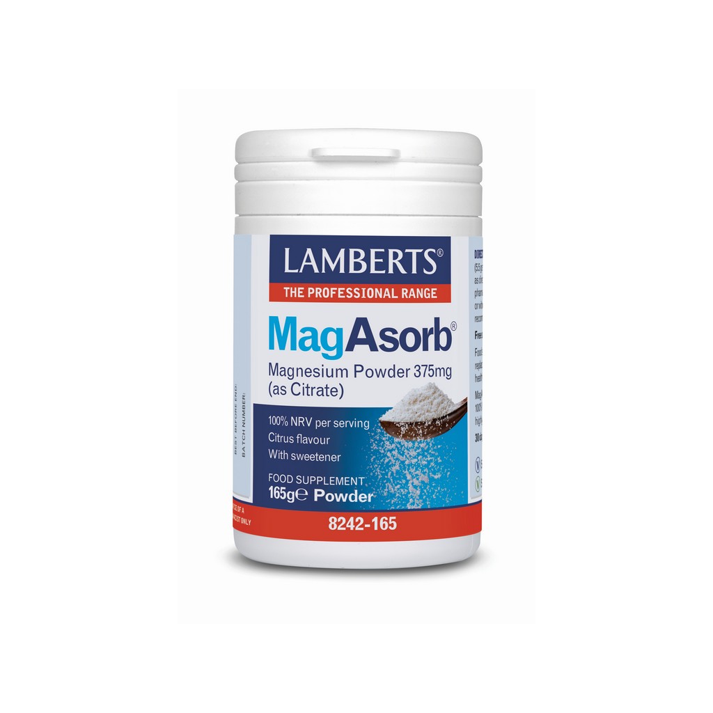Lamberts Magasorb® Magnesium Powder 375µg 165g
