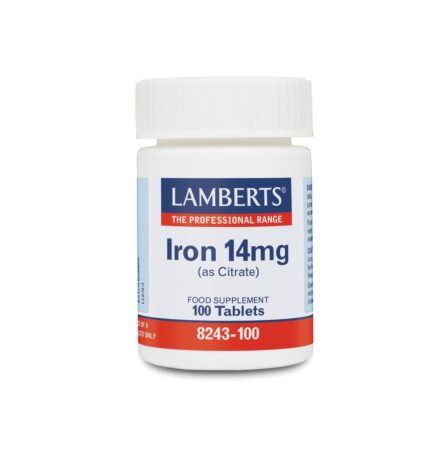 Lamberts Iron 14µg 100 Tablets