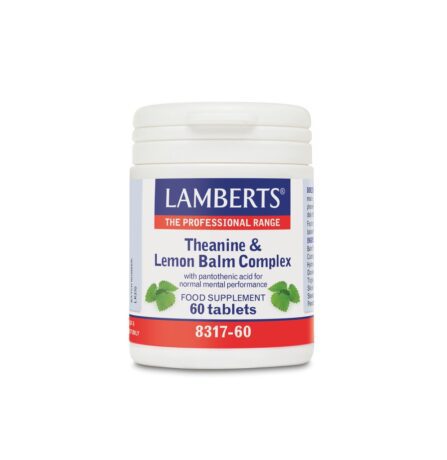 Lamberts Theanine & Lemon Balm Complex 60 Tablets