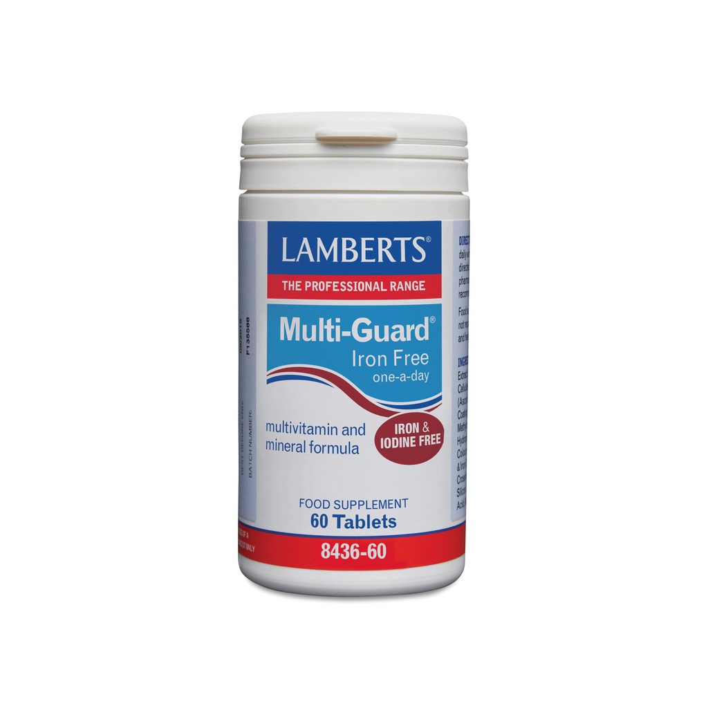 Lamberts Multi-Guard® Iron Free 60 Tablets