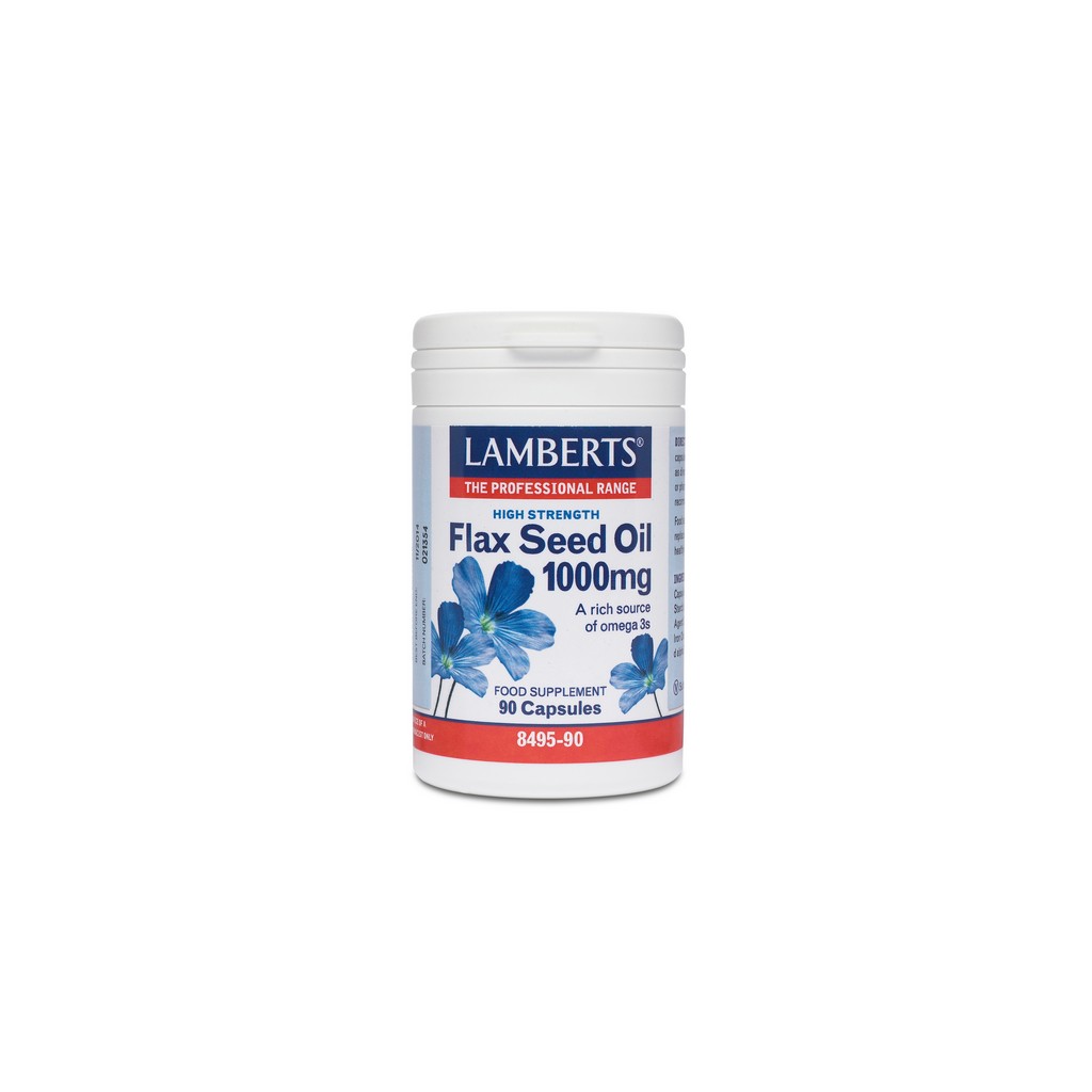 Lamberts Flax Seed Oil 1000µg 90 Capsules