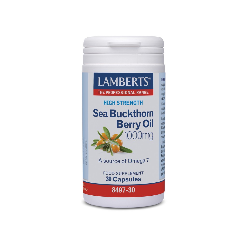 Lamberts Sea Buckthorn Berry Oil 1000µg 30 Capsules