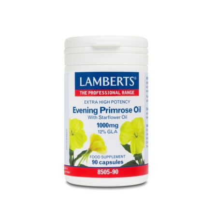 Lamberts Extra High Potency Evening Primrose Oil 90 Capsules