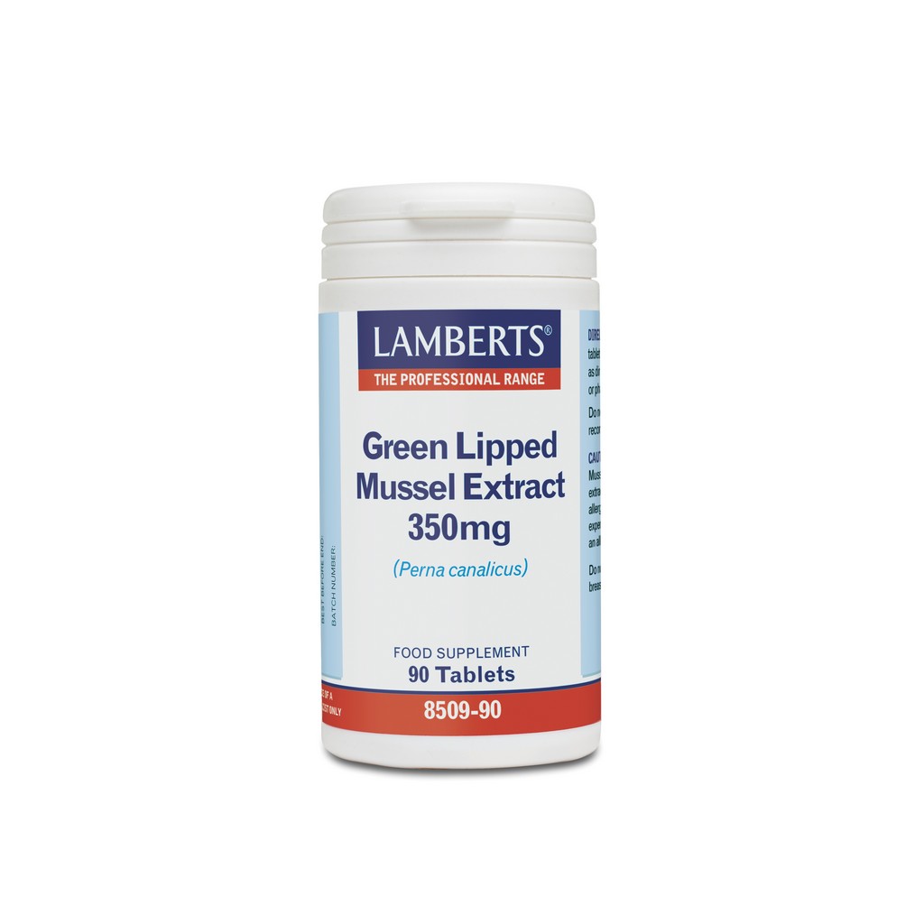 Lamberts Green Lipped Mussel Extract 350µg 90 Tablets