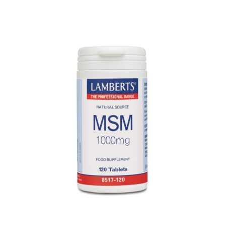Lamberts Msm 1000µg 120 Tablets