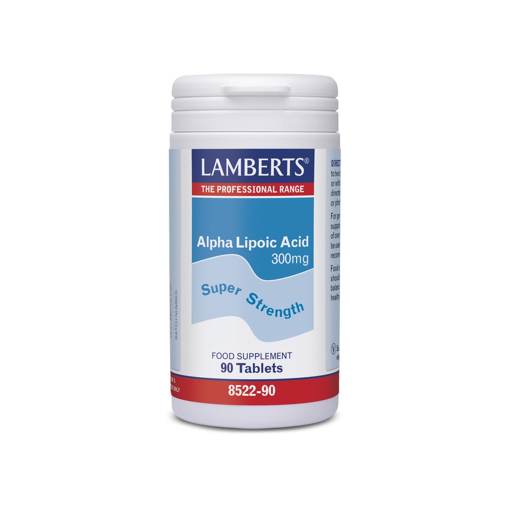 Lamberts Alpha Lipoic Acid 300µg 90 Tablets