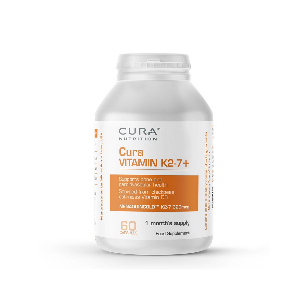 ura Nutrition Vitamin K2-7+ 60 Capsules