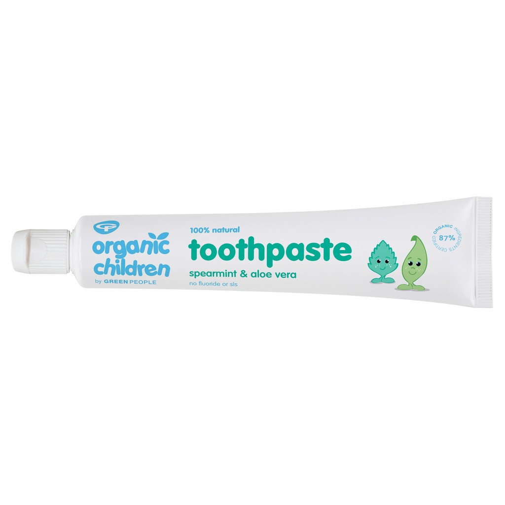 Green People Organic Children Spearmint & Aloe Vera Toothpaste