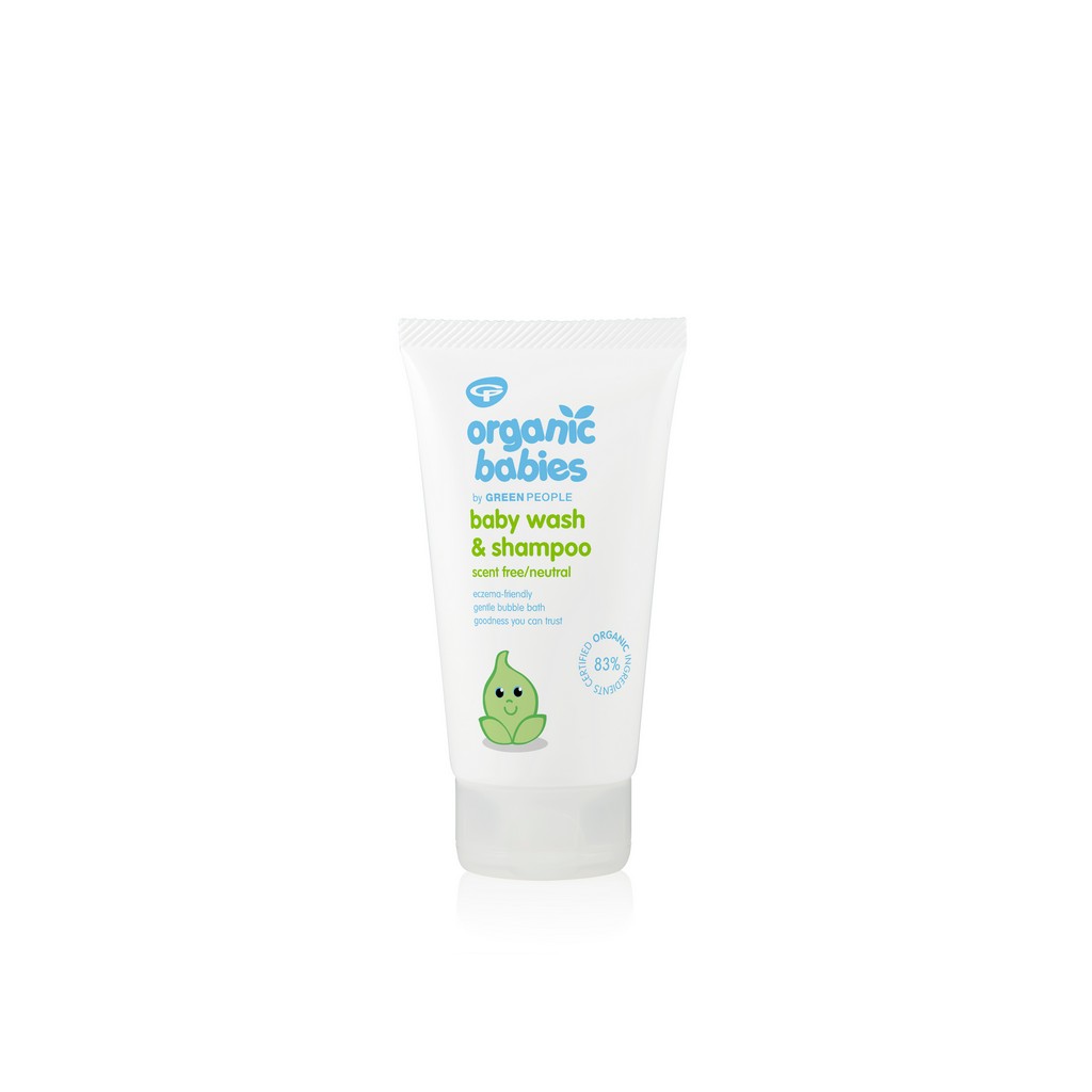 Green People Baby Wash & Shampoo - Scent Free