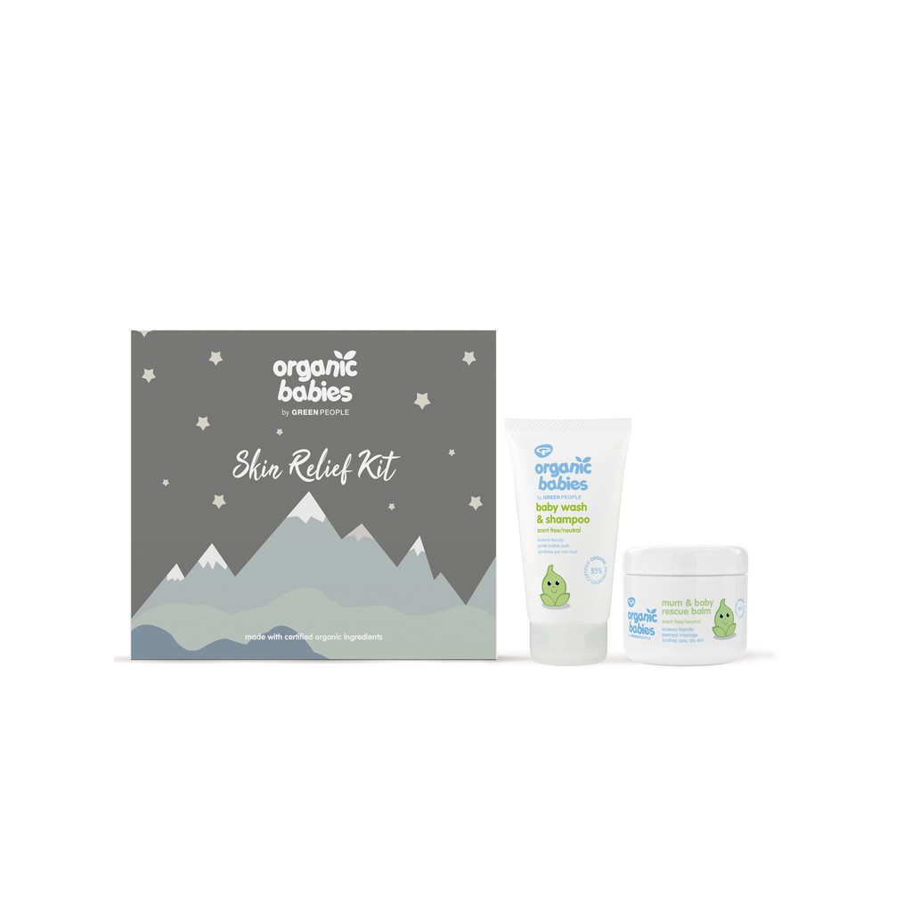 Green People Organic Babies Skin Relief Kit - Scent Free