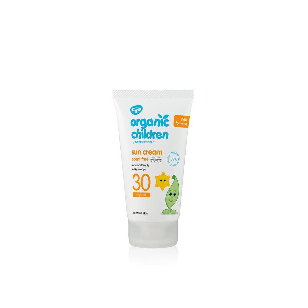 Green People Organic Children Sun Cream SPF30 - Scent Free
