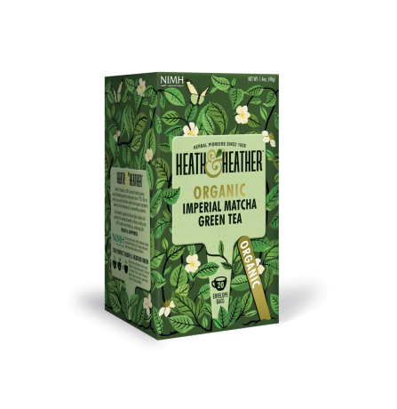 Heath & Heather Organic Imperial Matcha 20 Tea Bags